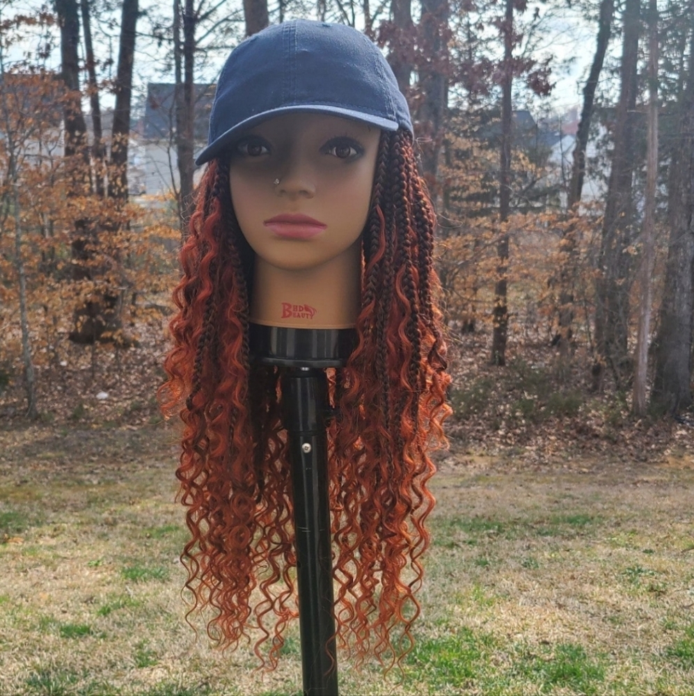 Braided hat Wig Dome